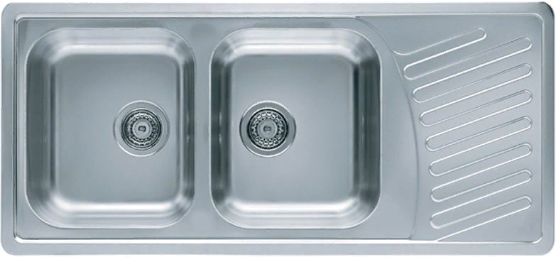 Детальное фото товара: ALVEUS ELEGANT 70 SAT-90, мойка, нержавеющая сталь сатин (в комплекте с сифоном 1130555)