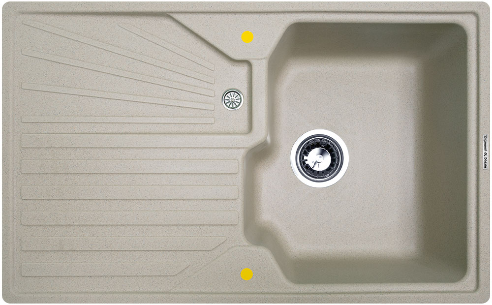 Фото товара: Zigmund & Shtain KASKADE 800, мойка, речной песок  