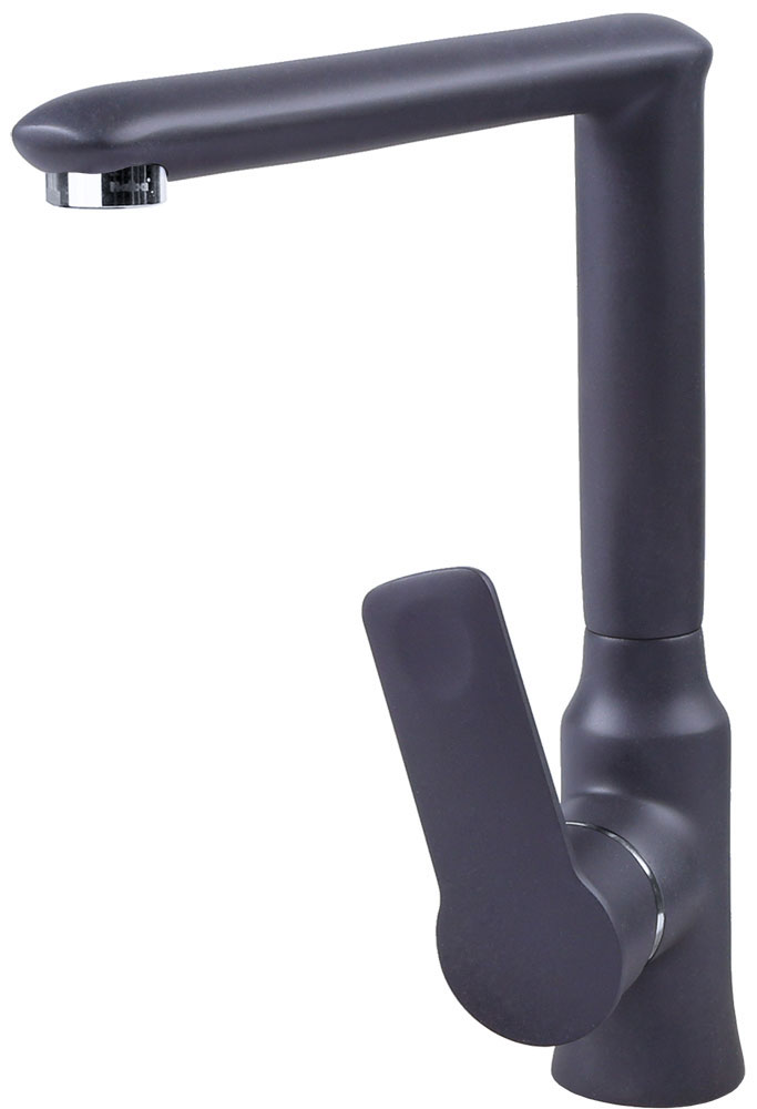 Фото товара: Zigmund & Shtain ZS 0700, смеситель, черный базальт  