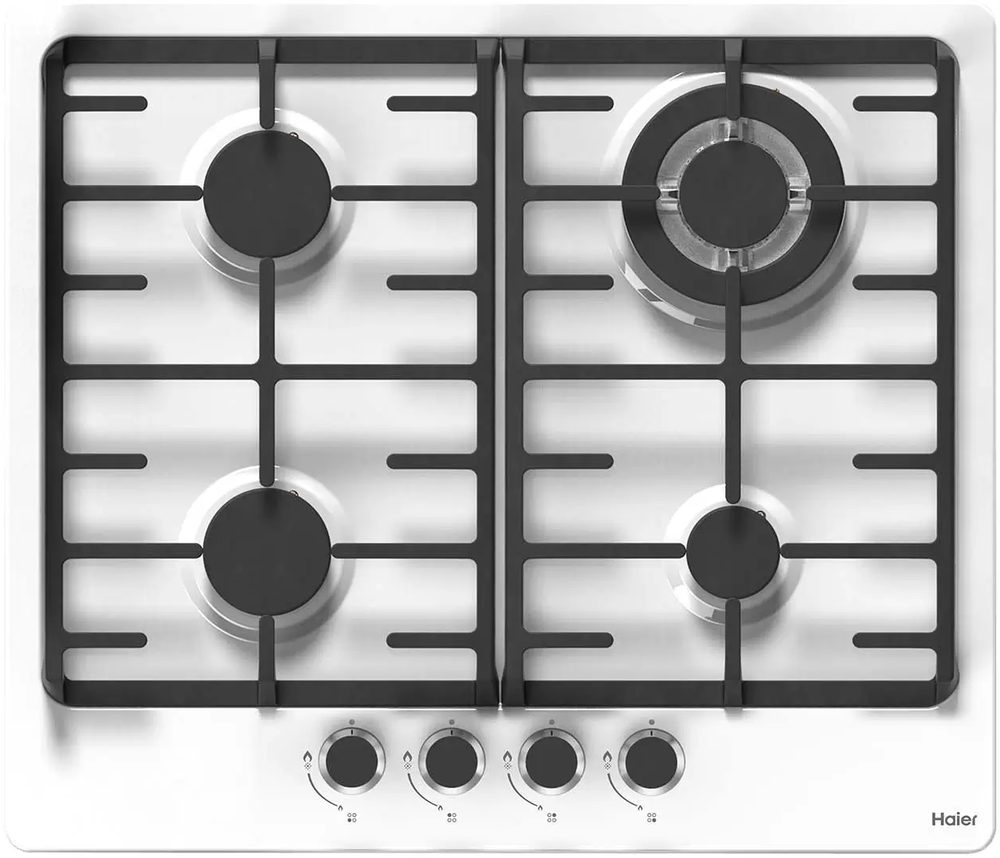 Фото товара: Haier HHX-M64CWW газовая поверхность