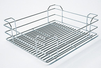 Фото товара: Sige Sotto выдвижная система с 2 сетчатыми корзинами в нижний шкаф шириной 450 мм