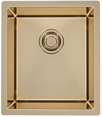 Фото товара: ALVEUS QUADRIX MONARCH 20 BRONZE, мойка, нерж сталь, бронза (с сифоном 1148151)