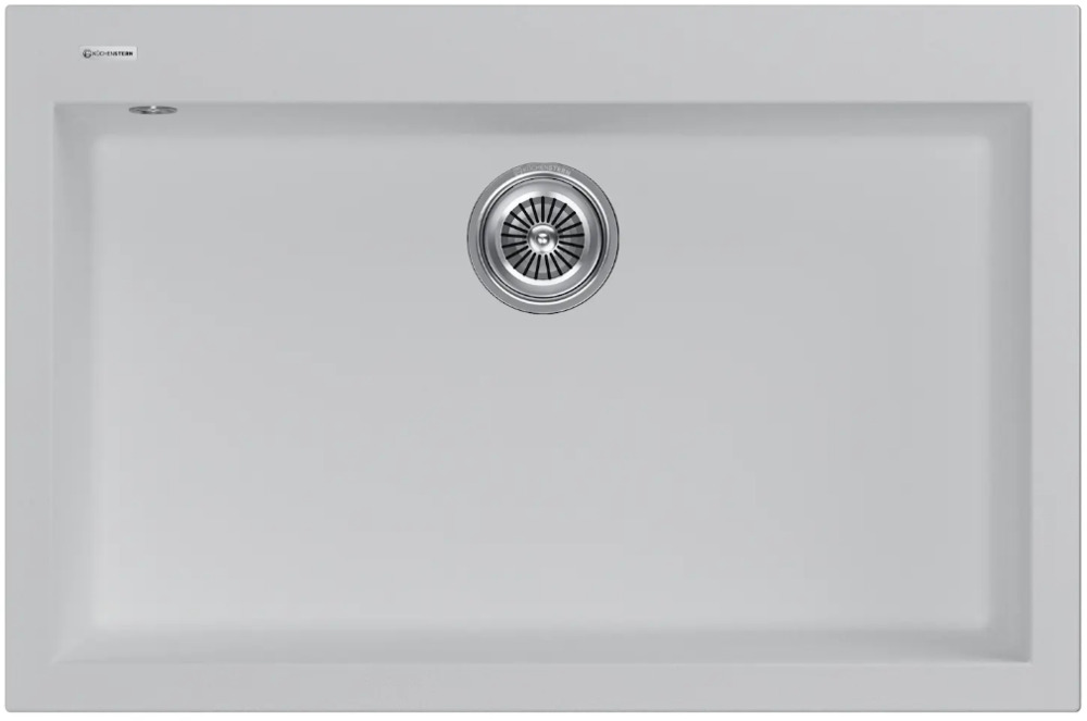 Фото товара: KUCHENSTERN OBEN 80, мойка, гранит, белый