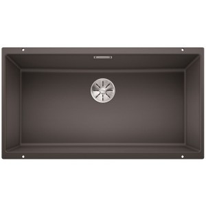 Фото товара: Blanco Subline 800-U, мойка, гранит, темная скала