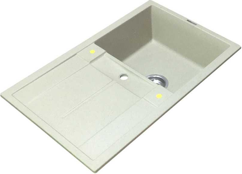 LAVA L.6 SAHARA, мойка, гранит, бежевый Детальное фото товара: LAVA L.6 SAHARA, мойка, гранит, бежевый