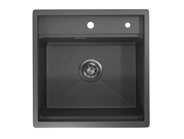 Фото товара: GRANULA 5051 мойка, нержавеющая сталь, графит матовый
