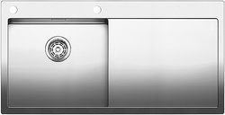 Фото товара: Blanco Claron 5S-IF/A, мойка, чаша слева, нержавеющая сталь с зеркальной полировкой
