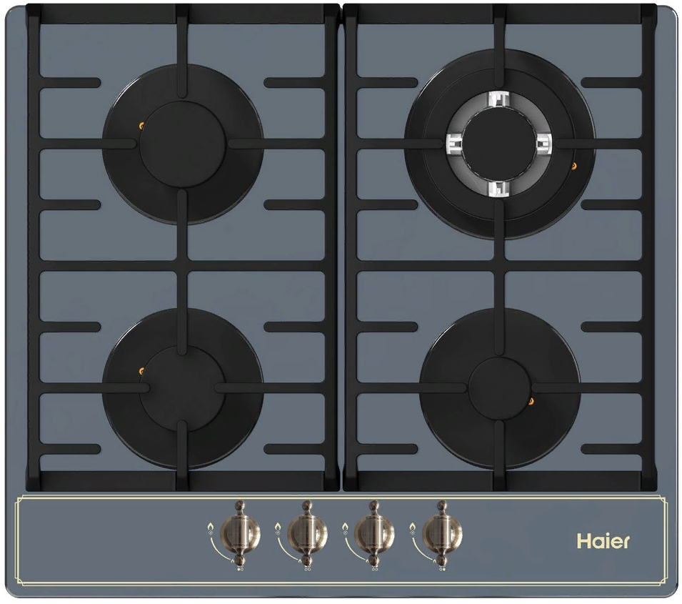 Фото товара: Haier HHX-M64ATQBB газовая поверхность