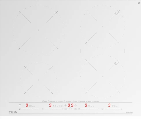 Фото товара: Teka IZC 64630 MST WHITE MARBLE индукционная поверхность