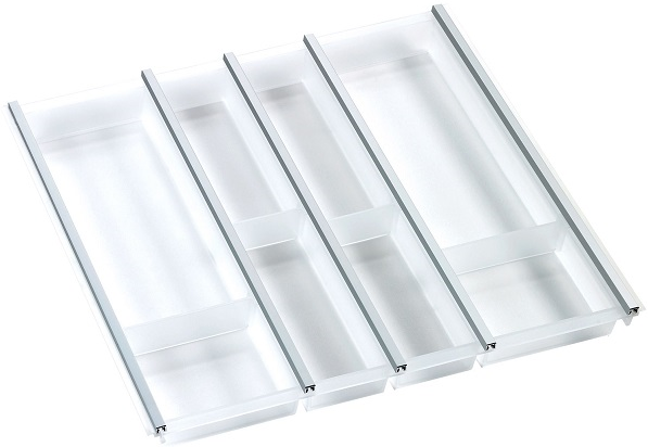 Фото товара: Ninka Cuisio Aqua 600, Innotech Hettich, лоток для столовых приборов, белый