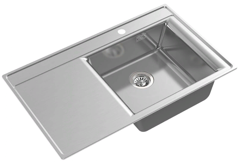 Фото товара: Oulin OL-S6101, мойка, нержавеющая сталь сатин