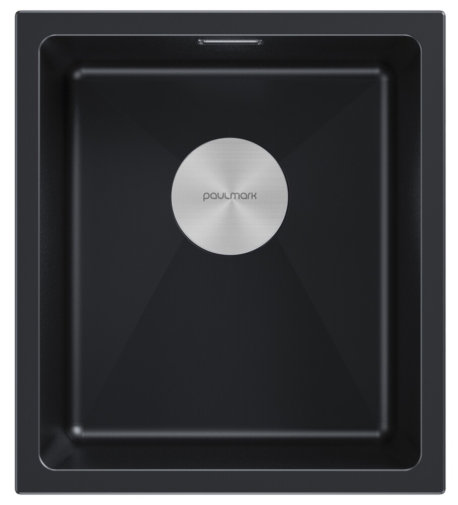 Фото товара: Paulmark LUMI 41UNI, мойка, гранит, черный металлик