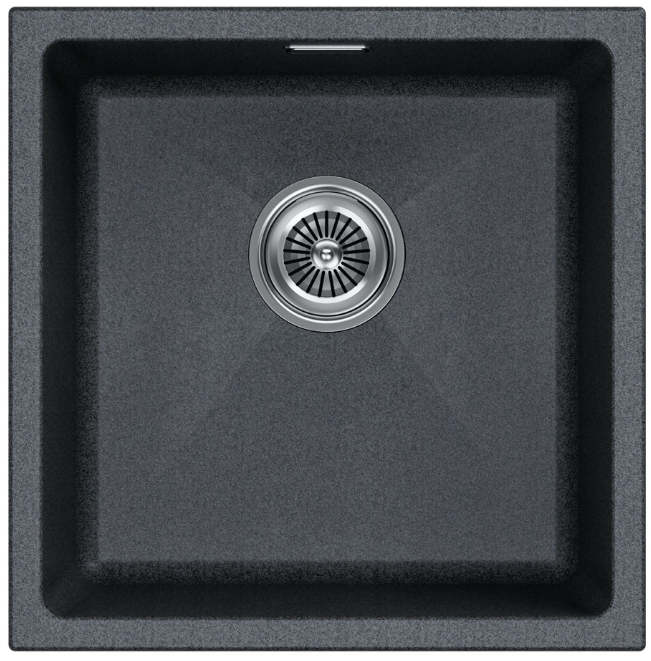 Детальное фото товара: Paulmark LUMI 45UNI, мойка, гранит, графит