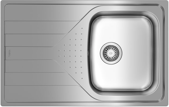 Детальное фото товара: Teka UNIVERSE 45 T-XN 1B 1D MATT, мойка, нержавеющая сталь матовая