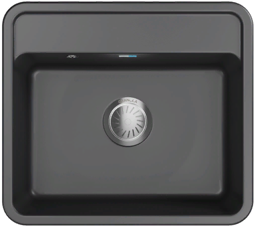 GRANULA 5601 мойка, гранит, черный Детальное фото товара: GRANULA 5601 мойка, гранит, черный