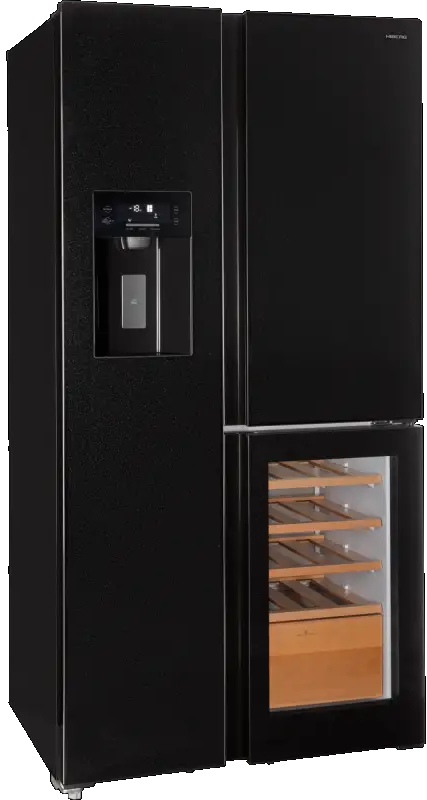 HIBERG i-RFS 750G B Inverter Wine Детальное фото товара: HIBERG i-RFS 750G B Inverter Wine