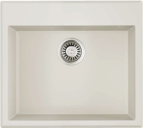 Фото товара: Omoikiri Tedori 57-WH, мойка, гранит, белый