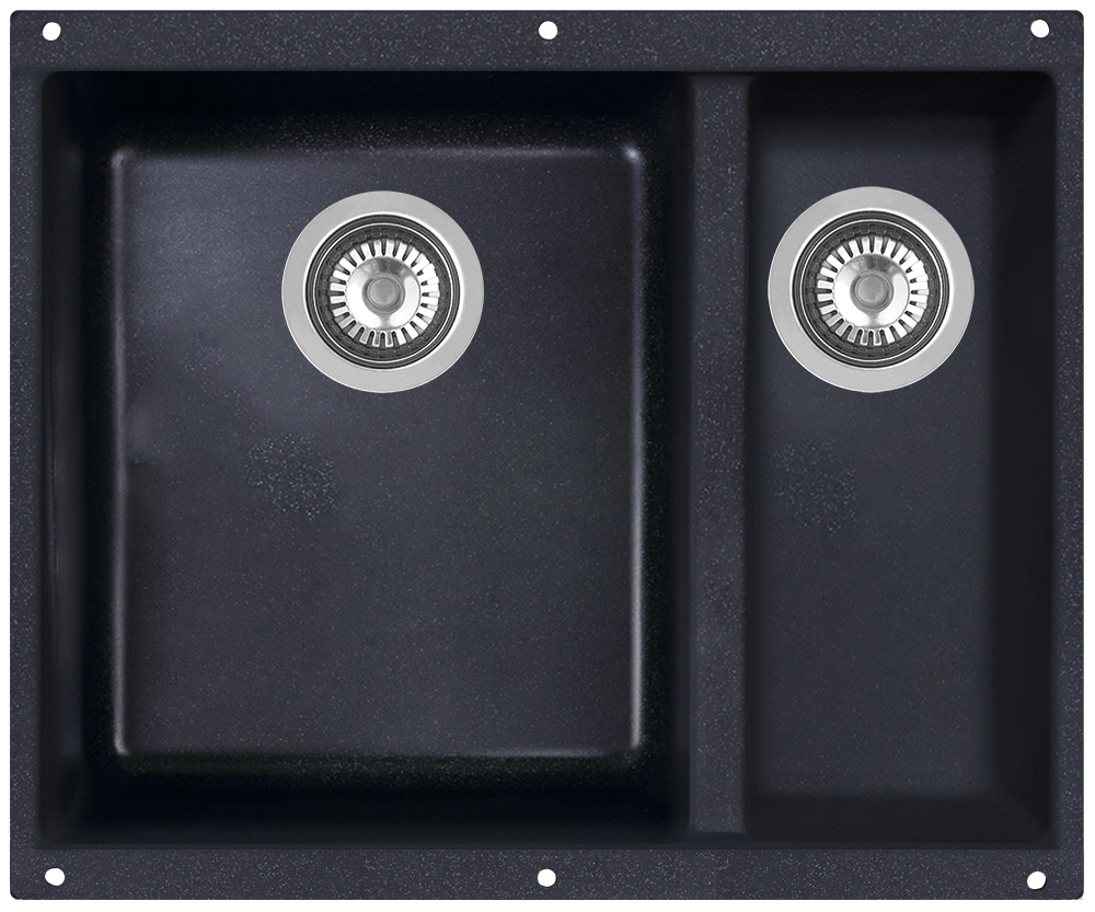 Фото товара: Zigmund & Shtain INTEGRA 500.2, мойка, темная скала