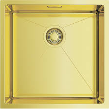 Фото товара: Omoikiri Taki 44-U/IF-LG, мойка, нержавеющая сталь/светлое золото