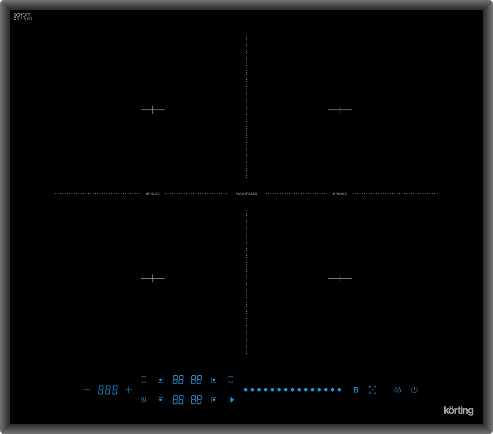 Фото товара: Korting HIB 64940 B Maxi индукционная поверхность