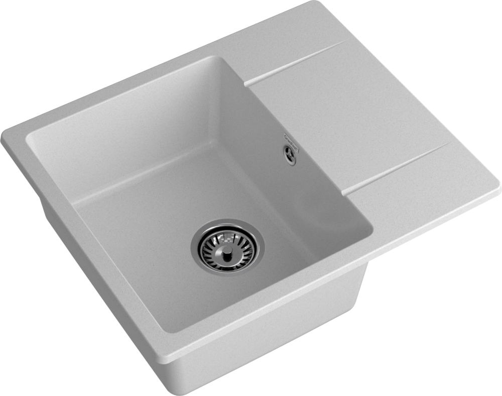 GranFest URBAN 258L, мойка, гранит, серый Детальное фото товара: GranFest URBAN 258L, мойка, гранит, серый