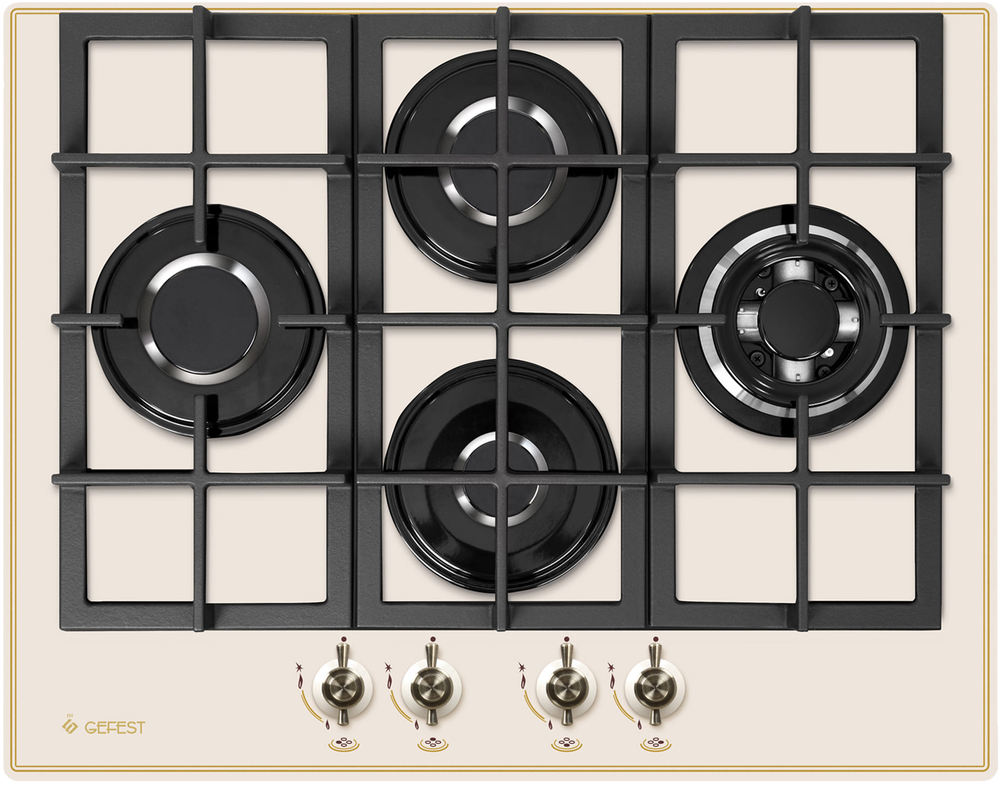 GEFEST ПВГ 2231-01 В85 Детальное фото товара: GEFEST ПВГ 2231-01 В85 газовая поверхность
