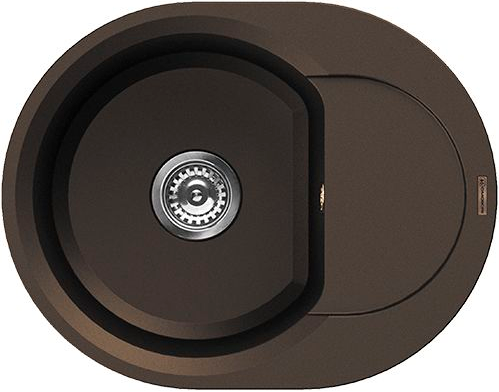 Фото товара: Omoikiri Sakaime 60E-DC, мойка, гранит, темный шоколад