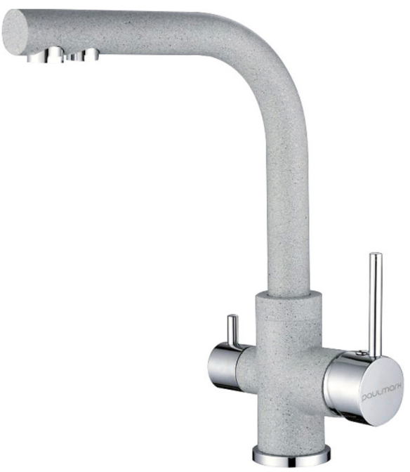 Фото товара: Paulmark ESSEN, смеситель, гранит, серый