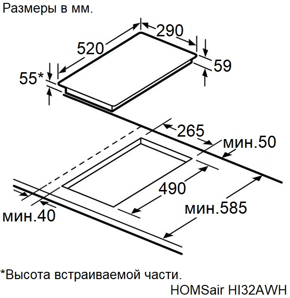 Схема встраивания