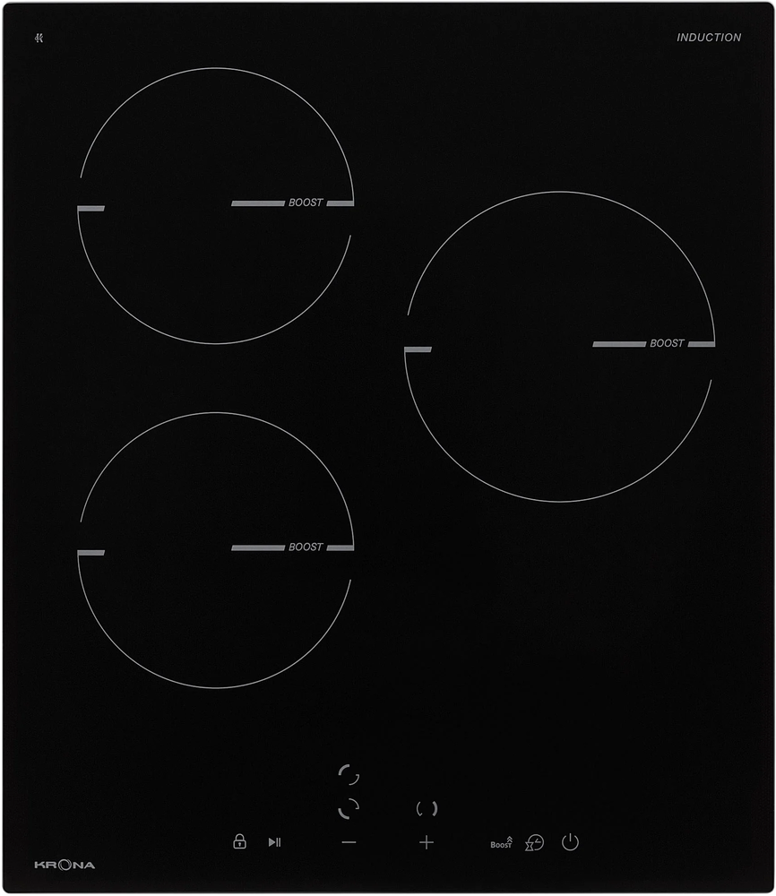 Фото товара: Krona MAGIER 45 BL 3BTK индукционная поверхность