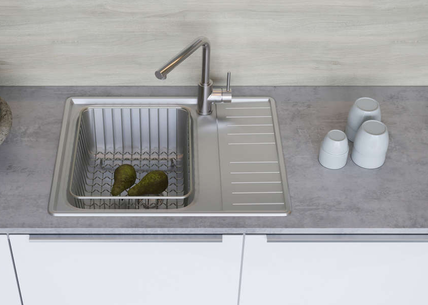 Omoikiri Sagami 63-IN, мойка, оборачиваемая, нерж. сталь  Детальное фото товара: Omoikiri Sagami 63-IN, мойка, оборачиваемая, нерж. сталь