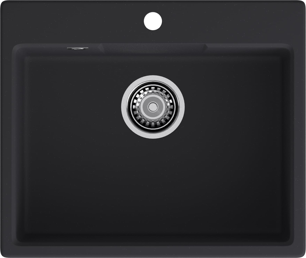Фото товара: GranFest URBAN GF-UR-658, мойка, гранит, черный