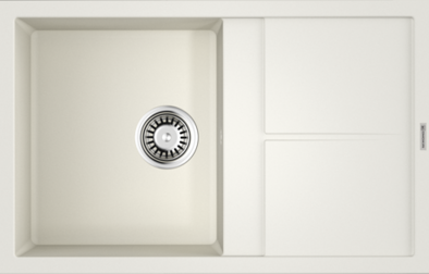 Фото товара: Omoikiri Sumi 79-WH, мойка, гранит, белый