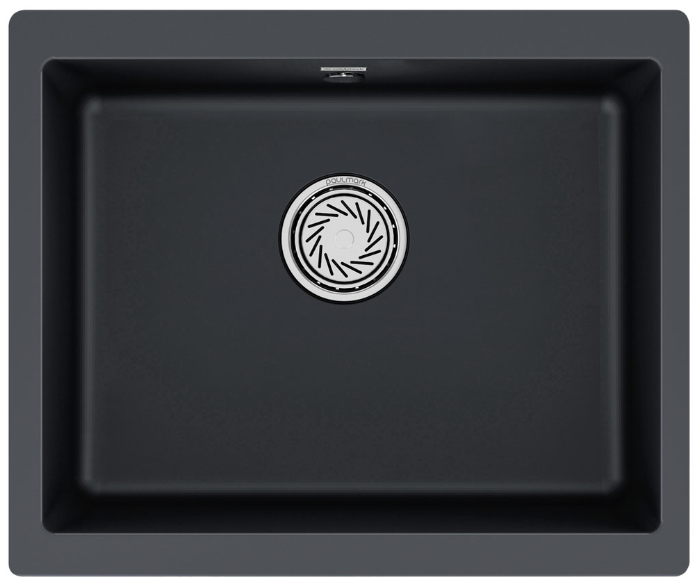 Детальное фото товара: Paulmark GERA 60, мойка, гранит, антрацит