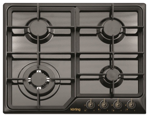 Korting HG 630 CTSN Детальное фото товара: Korting HG 630 CTSN газовая поверхность