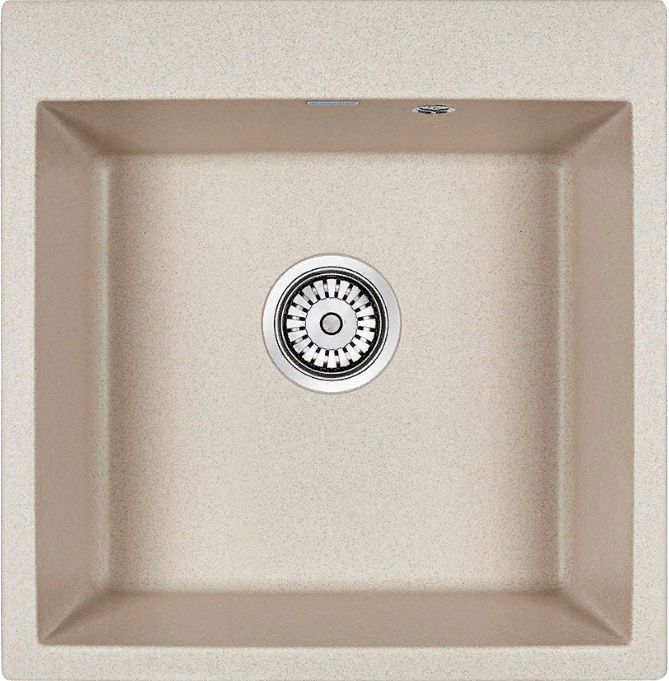 Детальное фото товара: Paulmark KANTE 50, мойка, гранит, бежевый