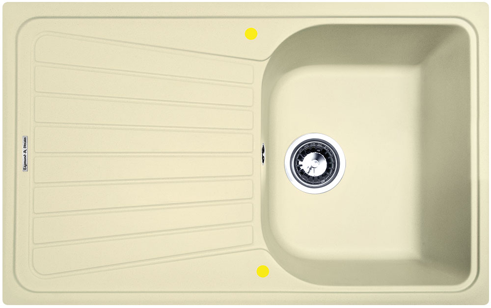 Фото товара: Zigmund & Shtain KLASSISCH 790, мойка, молодое шампанское  