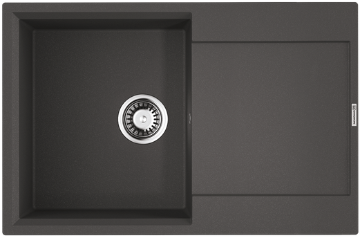 Фото товара: Omoikiri Daisen 78T-PL, мойка, гранит, платина