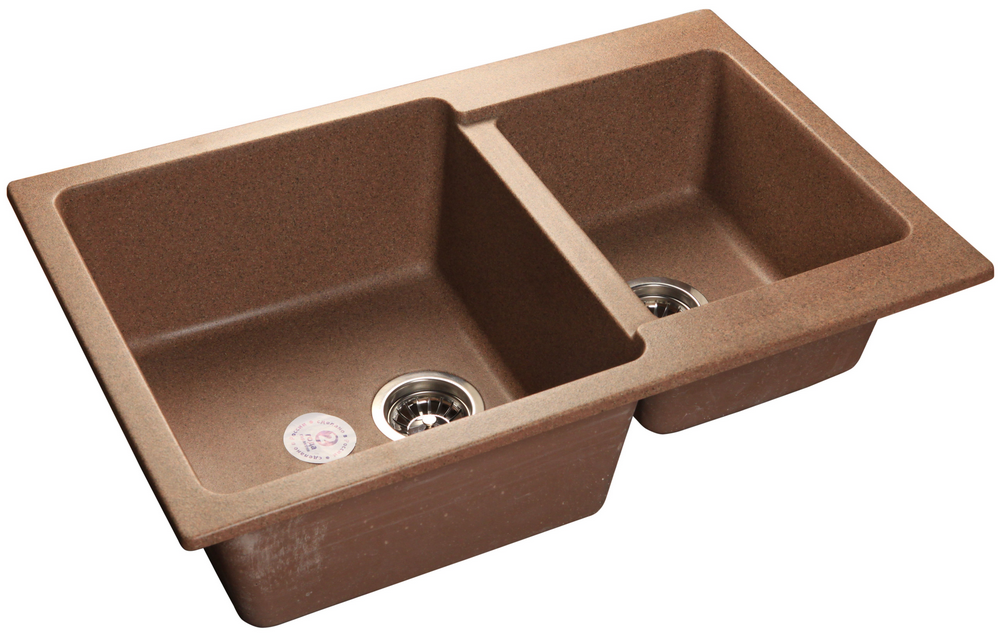 Фото товара: GranFest PRACTIK GF-P-780 K, мойка, мрамор, терракот