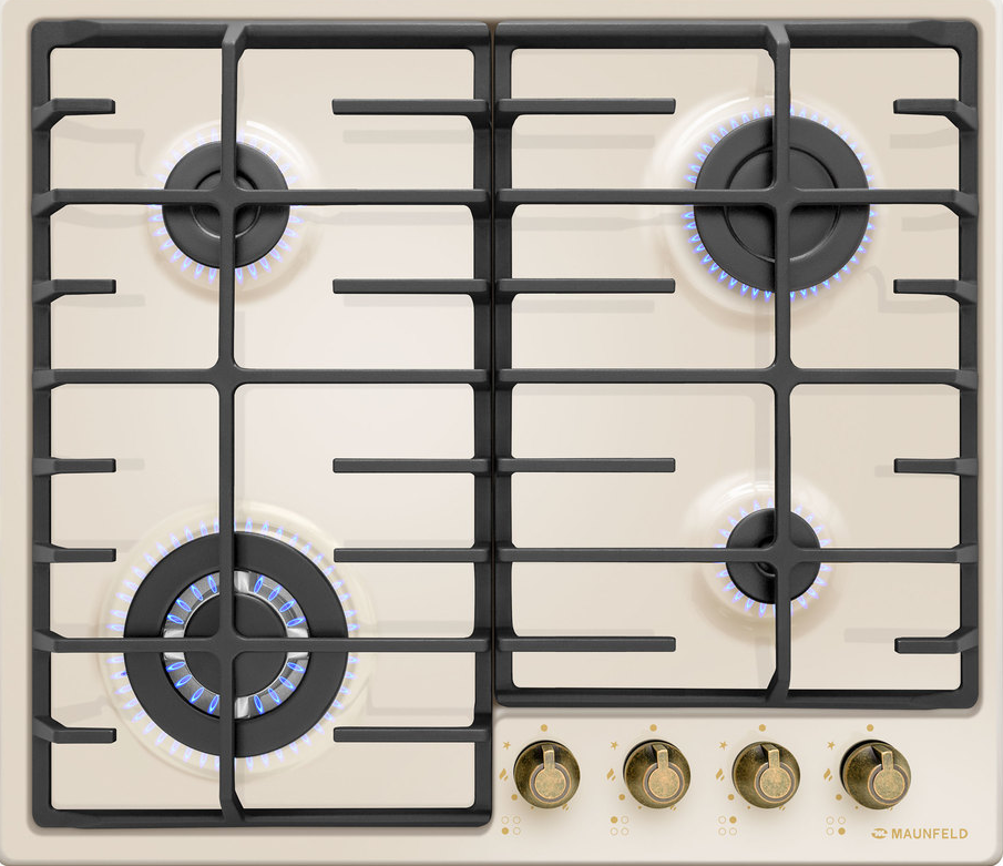 Детальное фото товара: Maunfeld EGHE.64.63CBG.R/G газовая поверхность