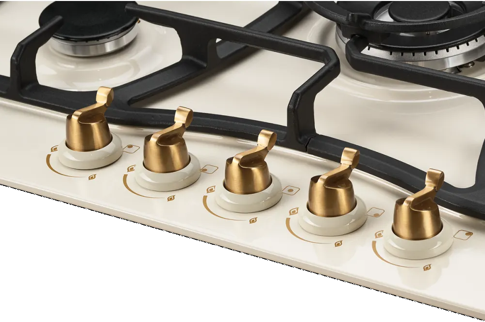 Kuppersberg FS 703 C Bronze Детальное фото товара: Kuppersberg FS 703 C Bronze газовая поверхность