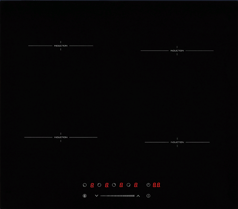 Фото товара: ZUGEL ZIH604B индукционная поверхность