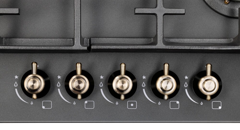 Детальное фото товара: HIBERG VM 7255 B газовая поверхность