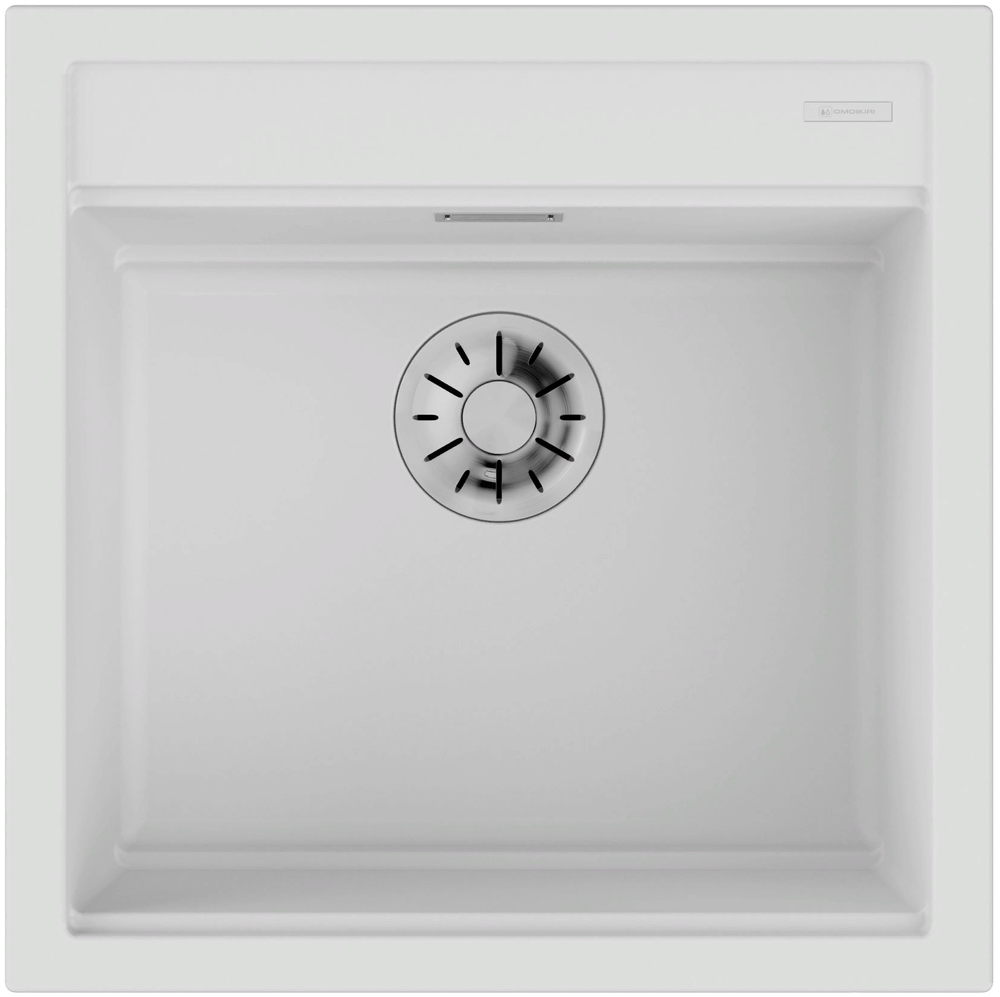 Фото товара: Omoikiri Kitagawa 51-WH, мойка, керамика, белый