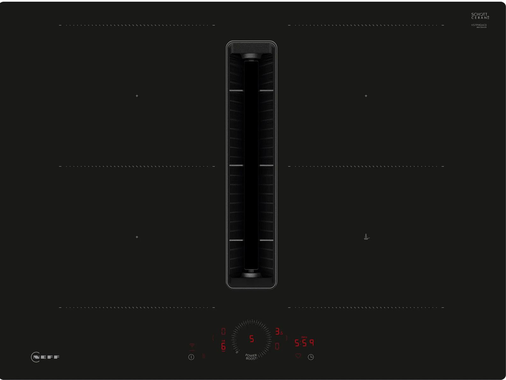 Фото товара: NEFF V57PHQ4C0 индукционная поверхность