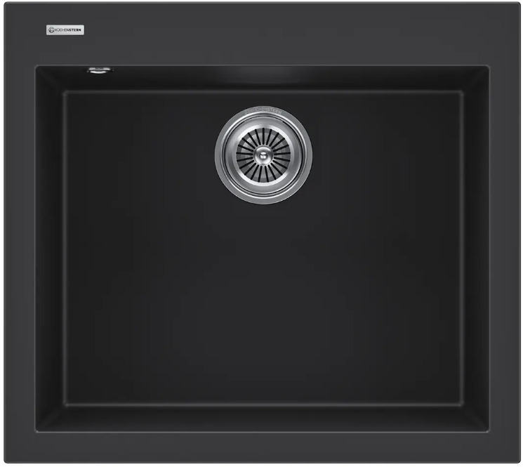Фото товара: KUCHENSTERN OBEN 60, мойка, гранит, черный