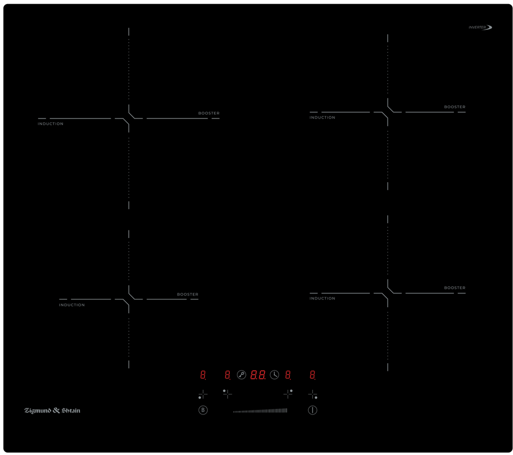 Фото товара: Zigmund & Shtain CI 60.6 B индукционная поверхность