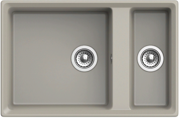 Фото товара: GranFest LEVEL GF-LV-760K, мойка, мрамор, топаз