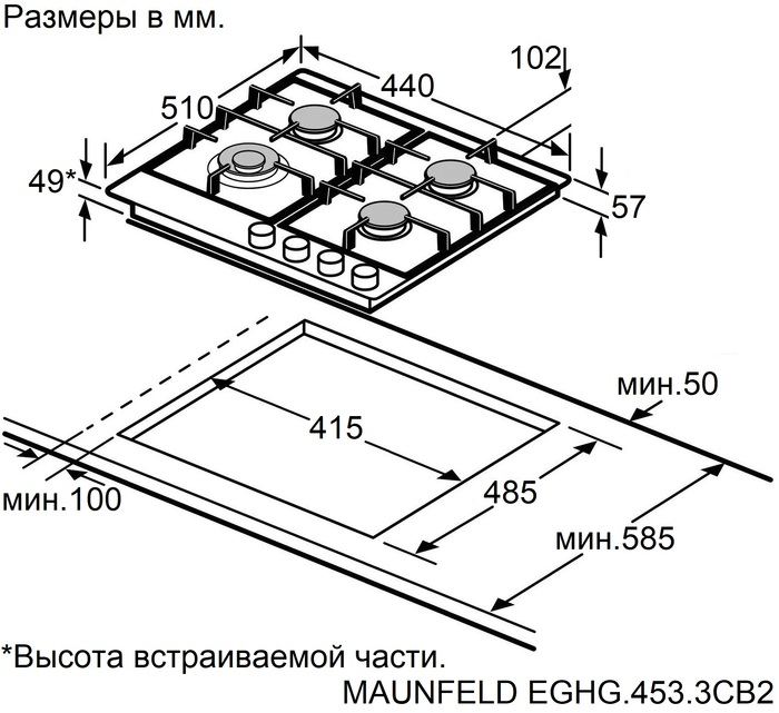 Схема встраивания