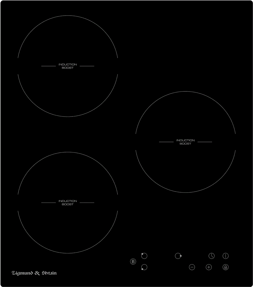 Фото товара: Zigmund & Shtain CI 33.4 B индукционная поверхность
